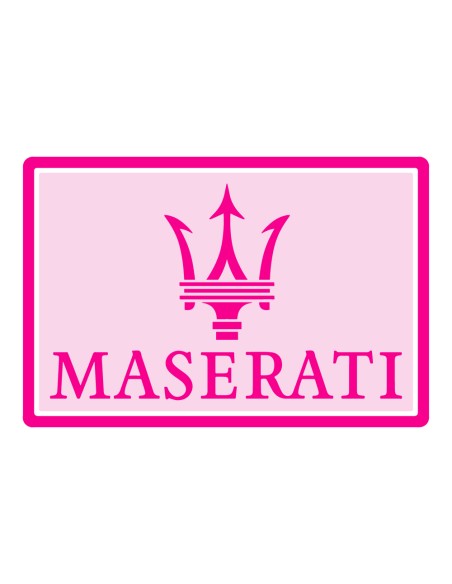 3D Uitsteker op Maat: Maseratie Logo met Stempel