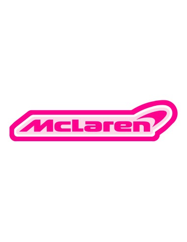 3D Uitsteker op Maat: McLaren Logo met Stempel
