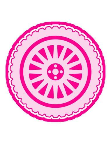 3D Uitsteker op Maat: Autoband met Stempel