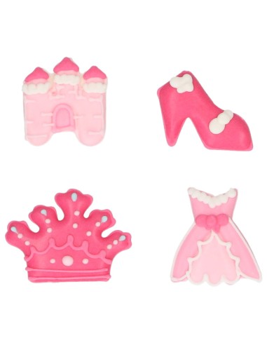 Wilton Suikerdecoratie Prinsessen Sprookjes -8st-