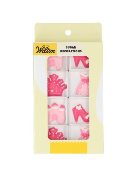 Wilton Suikerdecoratie Prinsessen Sprookjes -8st-