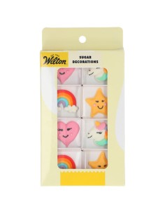 Wilton Suikerdecoratie Eenhoorndroom -8st- 2