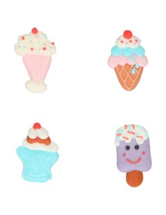 Wilton Suikerdecoratie IJsfeest -8st-