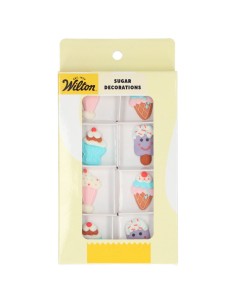 Wilton Suikerdecoratie IJsfeest -8st- 2