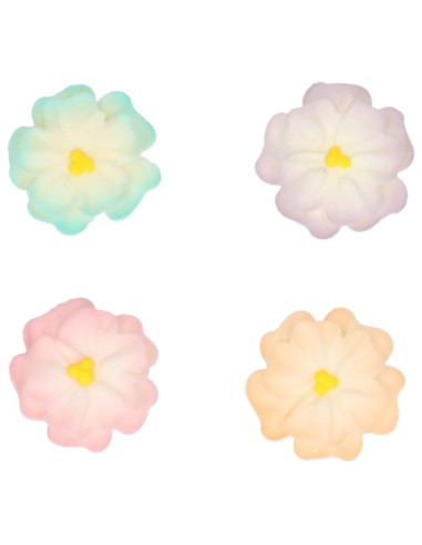 Wilton Suikerdecoratie Ombre Dahlia's -8st-