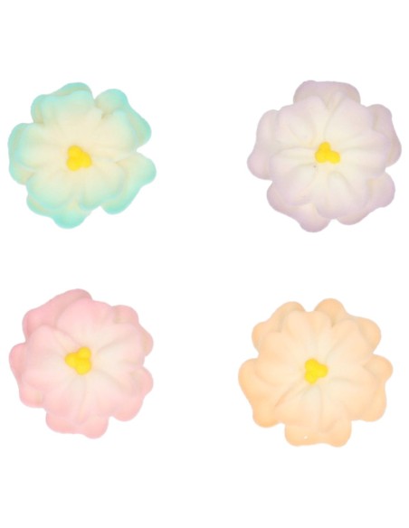 Wilton Suikerdecoratie Ombre Dahlia's -8st-