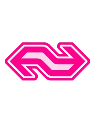 3D Uitsteker op Maat: NS Logo met Stempel