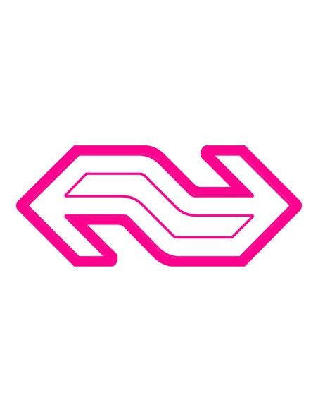 3D Uitsteker op Maat: NS Logo