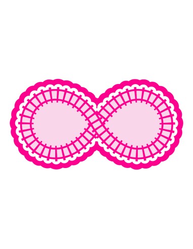 3D Uitsteker op Maat: Treinrails 8 met Stempel