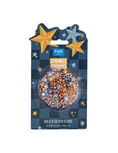 PME Sprinkle Charms Sterren -25gr-