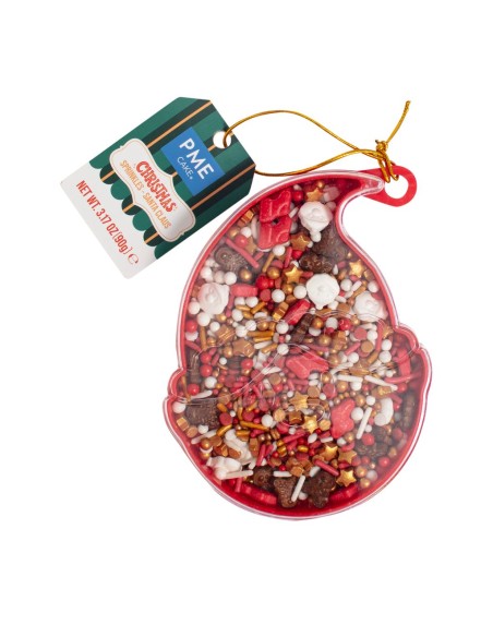 PME Sprinkle Mix Kerstman -90gr-