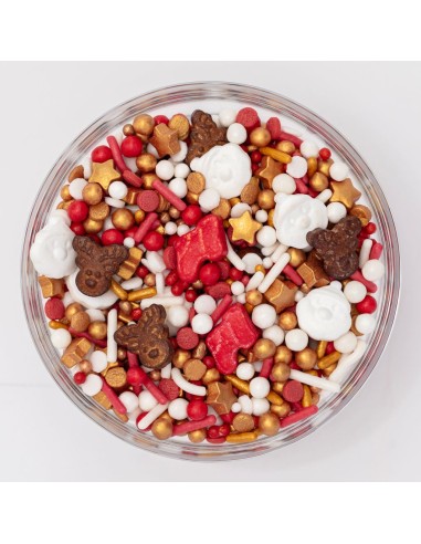 PME Sprinkle Mix Kerstman -90gr-
