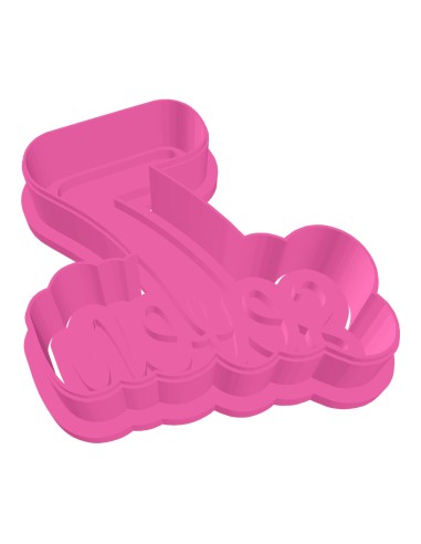 3D Uitsteker op Maat: Cijfer 7 - Seven