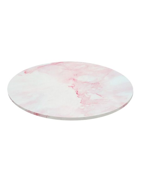 Simply Making Cake Board Extra Sterk Marmer Roze Mat -25cm-