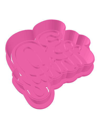 3D Uitsteker op Maat: Cijfer 30 - Thirty