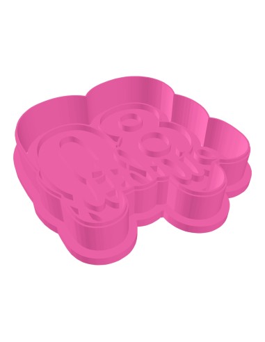 3D Uitsteker op Maat: Cijfer 80 - Eighty