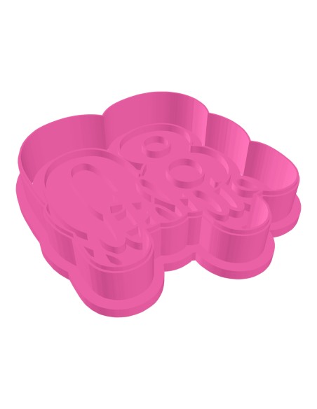 3D Uitsteker op Maat: Cijfer 80 - Eighty