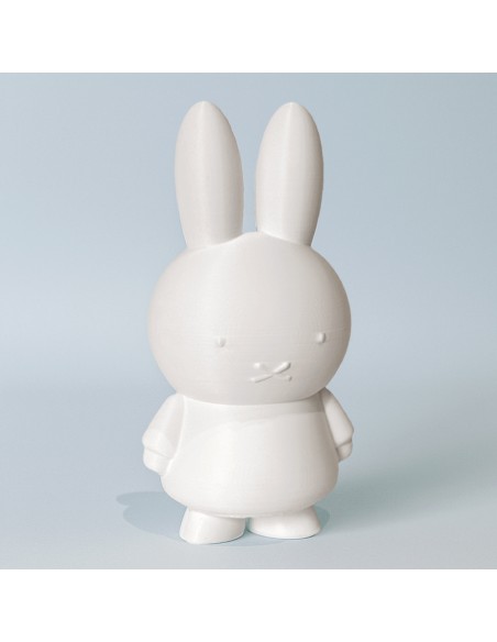 3D Taarttopper op Maat: Konijntje - Kleur naar Keuze