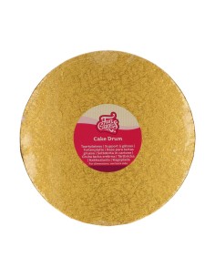 FunCakes Cake Drum Rond -20cm- Goud