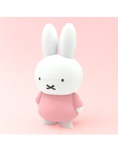3D Taarttopper op Maat: Konijntje Wit-Roze