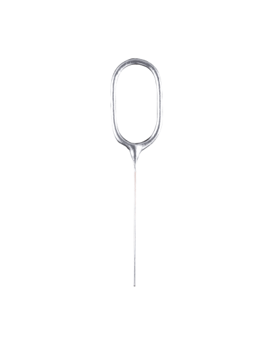 Feeststerretje Cijfer 0 - Zilver