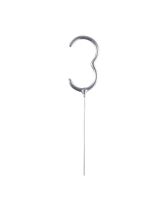 Feeststerretje Cijfer 3 - Zilver