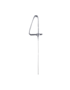 Feeststerretje Cijfer 4 - Zilver