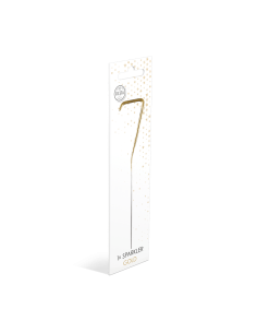 Feeststerretje Cijfer 7 - Goud 2