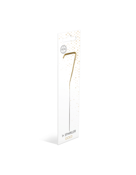 Feeststerretje Cijfer 7 - Goud