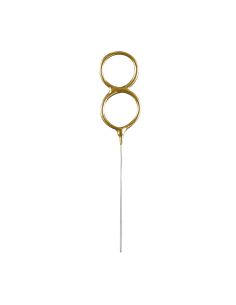 Feeststerretje Cijfer 8 - Goud