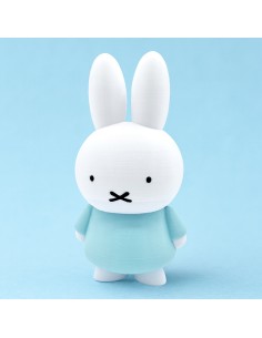 3D Taarttopper op Maat: Konijntje Blauw