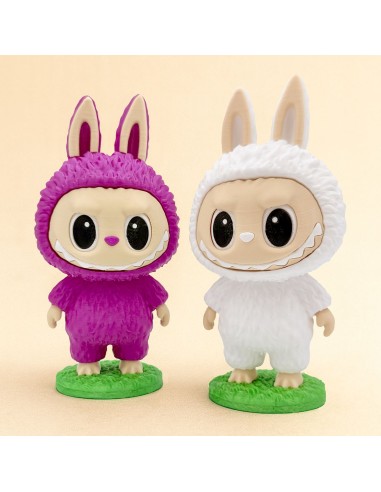 3D Taarttopper op Maat: Labubu - Kleur naar Keuze