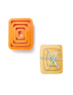 Decora Uitsteker Set Rechthoek -4st- 2