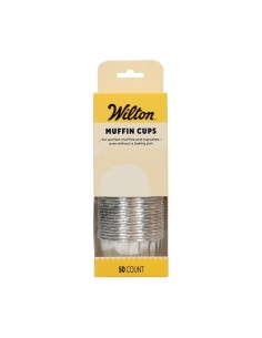 Wilton Baking Case Cup Zilver -50st- 2