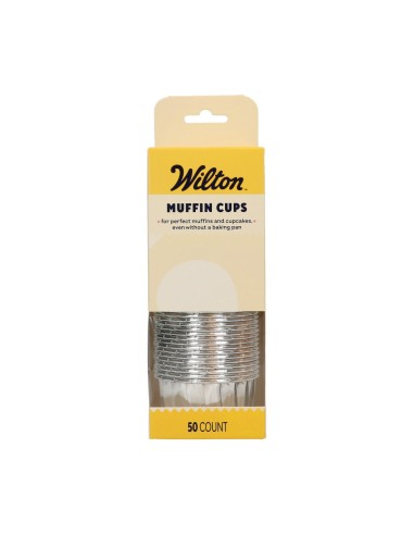 Wilton Baking Case Cup Zilver -50st-