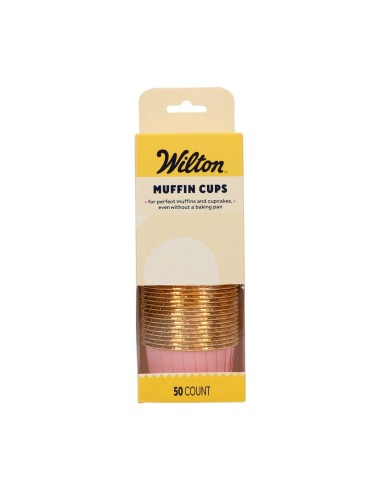Wilton Baking Case Cup Baby Roze -50st-