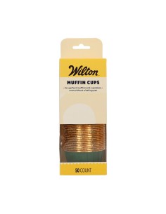 Wilton Baking Case Cup Donker Groen -50st- 2