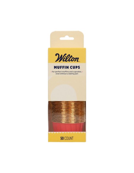 Wilton Baking Case Cup Rood -50st-