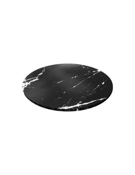 Simply Making Cake Board Extra Sterk Marmer Zwart Mat -25cm-