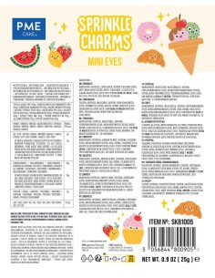 PME Sprinkle Charms Ogen Mini -25gr- 2