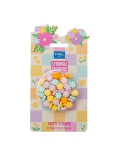 PME Sprinkle Charms Bloemen Pastel -25gr-