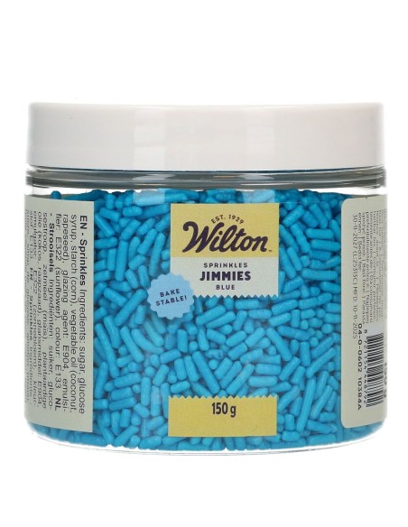 Wilton Bakvaste Jimmies Blauw -150gr-