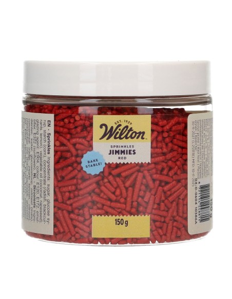 Wilton Bakvaste Jimmies Rood -150gr-