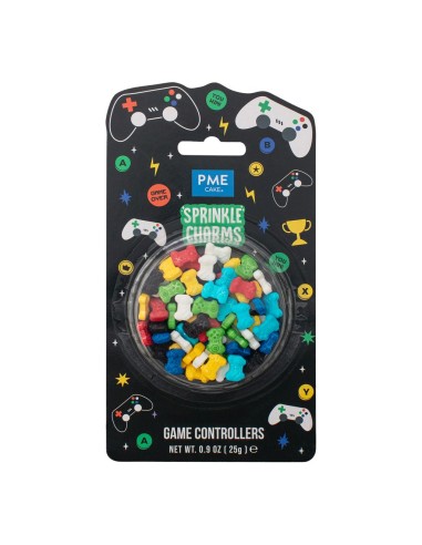 PME Sprinkle Charms Game Controllers -25gr-