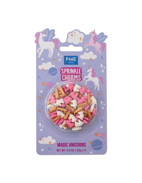 PME Sprinkle Charms Magische Eenhoorns -25gr-