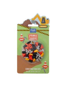 PME Sprinkle Charms Bouwplaats -25gr-
