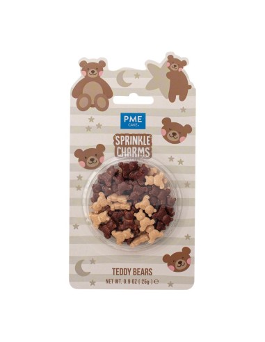 PME Sprinkle Charms Teddyberen -25gr-