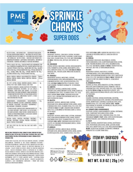PME Sprinkle Charms Super Honden -25gr-