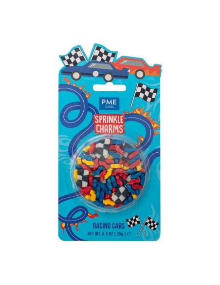 PME Sprinkle Charms Raceauto's -25gr-