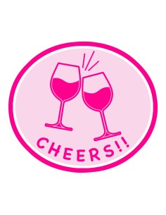 3D Uitsteker op Maat: Cheers!! met Stempel